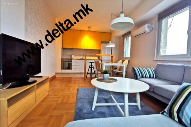 For rent new, nicely furnished three-bedroom apartment in Aerodrom - 2
