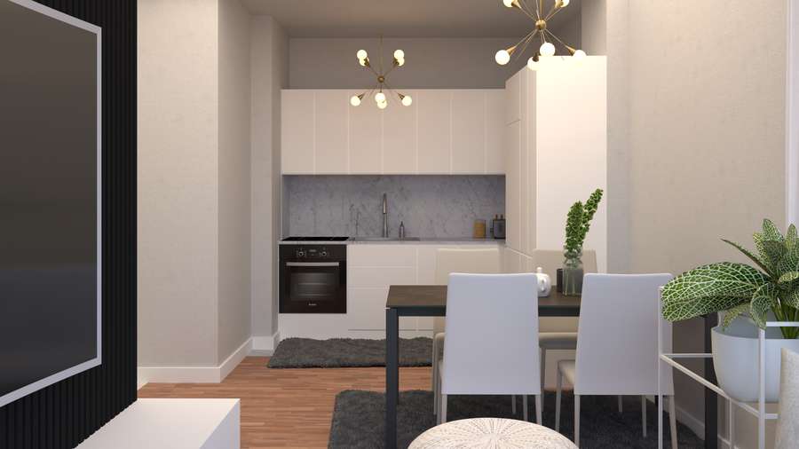 Two-Room Apartment on Turistichka-Leskajca 47 sqm - 1