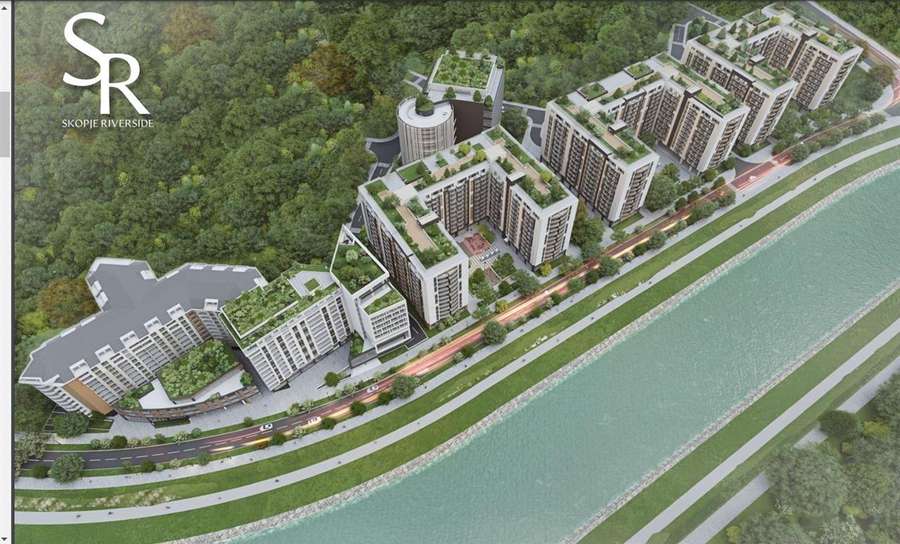 RiverSide - Apartament në ndërtim 64m2 - 1
