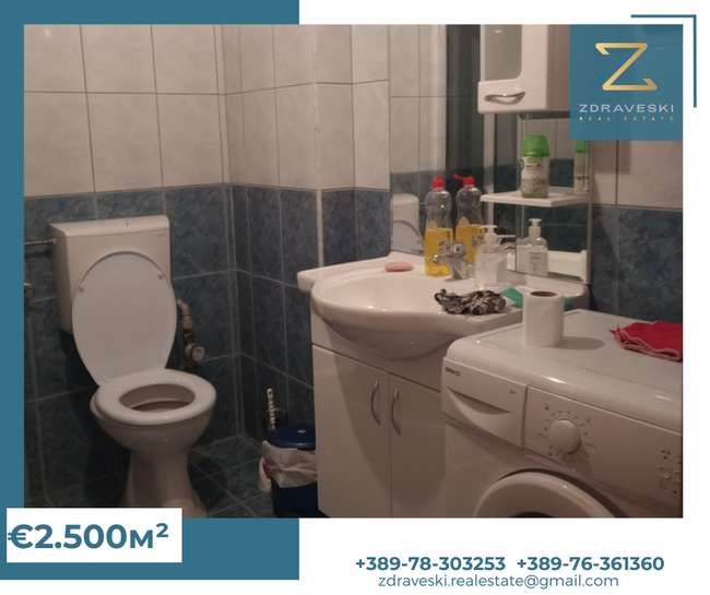 Apartament 60m2 në Zonën Qendrore - ZDRAVESKI - 3