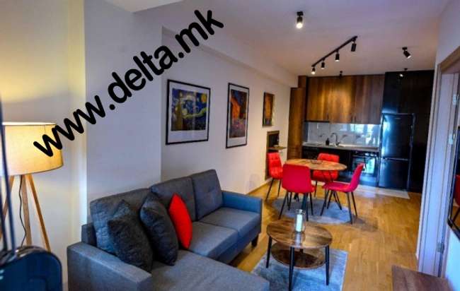 Apartament me dy dhoma gjumi për qira në Qendër - 2