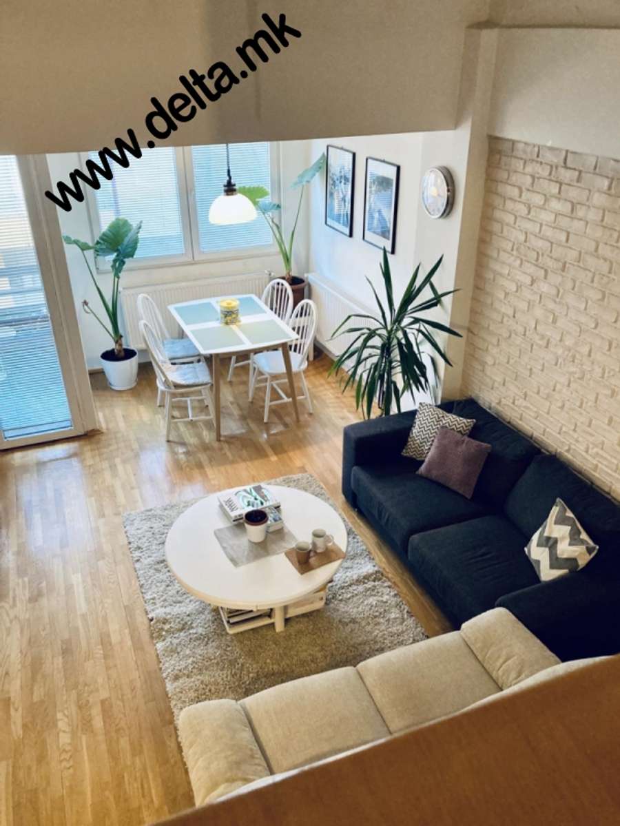 Furnished three-bedroom duplex for rent in the Center - 1