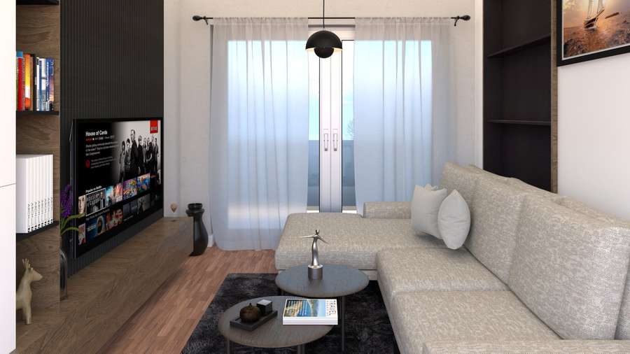Two-Room Apartment on Turistichka-Leskajca 47 sqm - 1