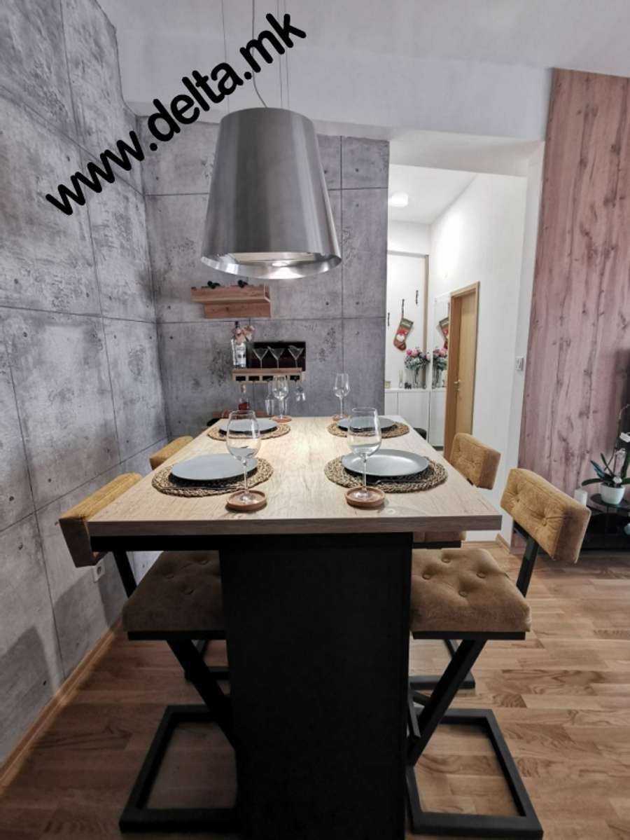 Apartament i ri me mobilje me tre dhoma gjumi në Debar Maalo - 1