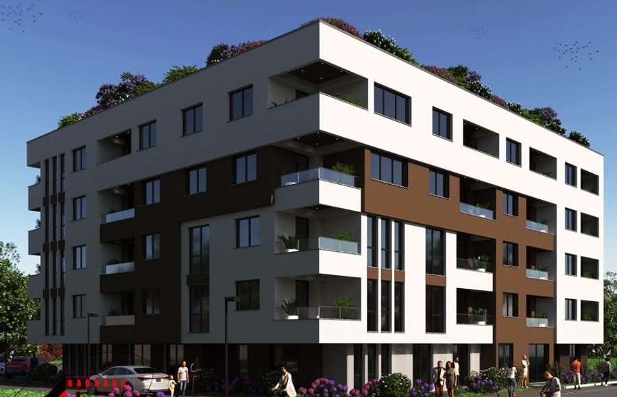 Apartament tre dhomësh në Ohër 90 m2 - 1