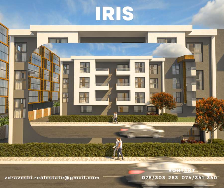61m2 - IRIS - Në ndërtim - Zdraveski - 1