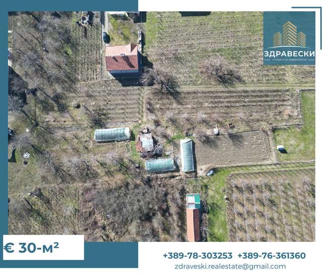Parcelë prej 3336m² në Leskoec - ZDRAVESKI - 2