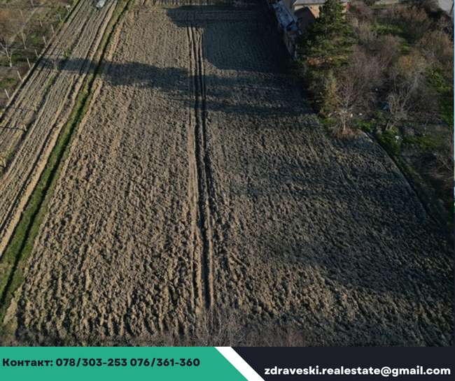Parcela od 2430m2 vo Velgosti - ZDRAVESKI  - 2