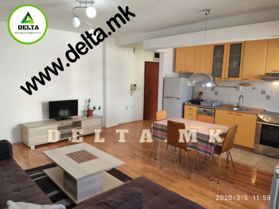 Jepet me qira apartament dy dhomësh i mobiluar plotësisht me mobilje të reja - 1