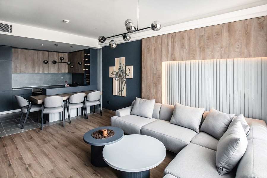 Shitet apartament i ri i mobiluar plotësisht në Aerodrom - 1