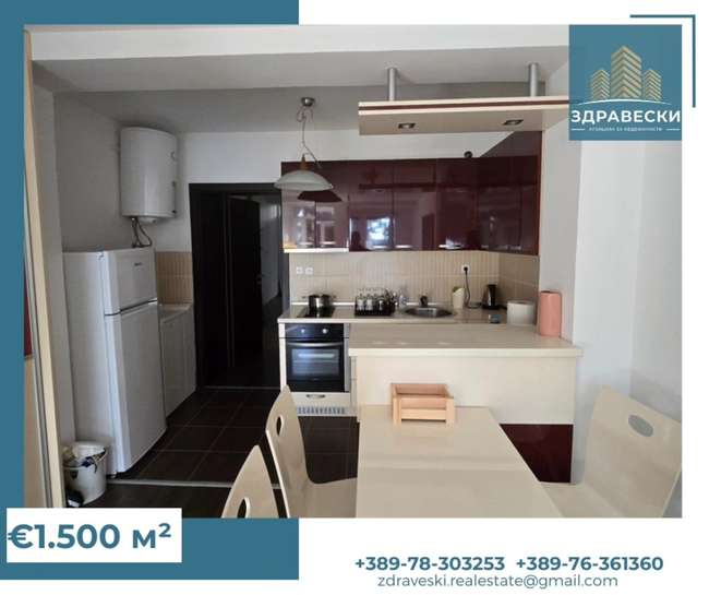 Stan od 57m2 vo Sveti Stefan - ZDRAVESKI - 2