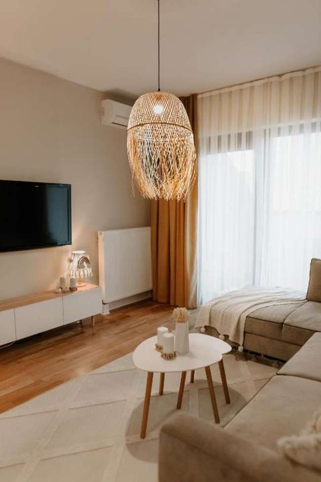 Apartament modern, i ri, i mobiluar me dy dhoma gjumi në Qendër - 2