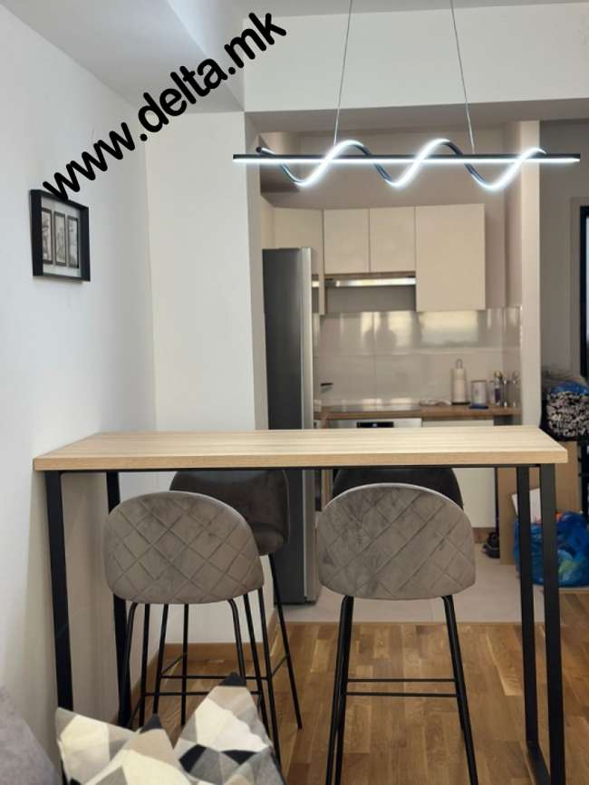 Jepet me qira apartament dy dhomësh të pa mobiluar në Aerodrom - 3